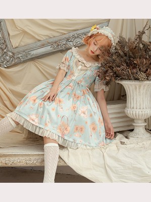Miss Sunflower Lolita Dress OP by Milu Forest (MF16)